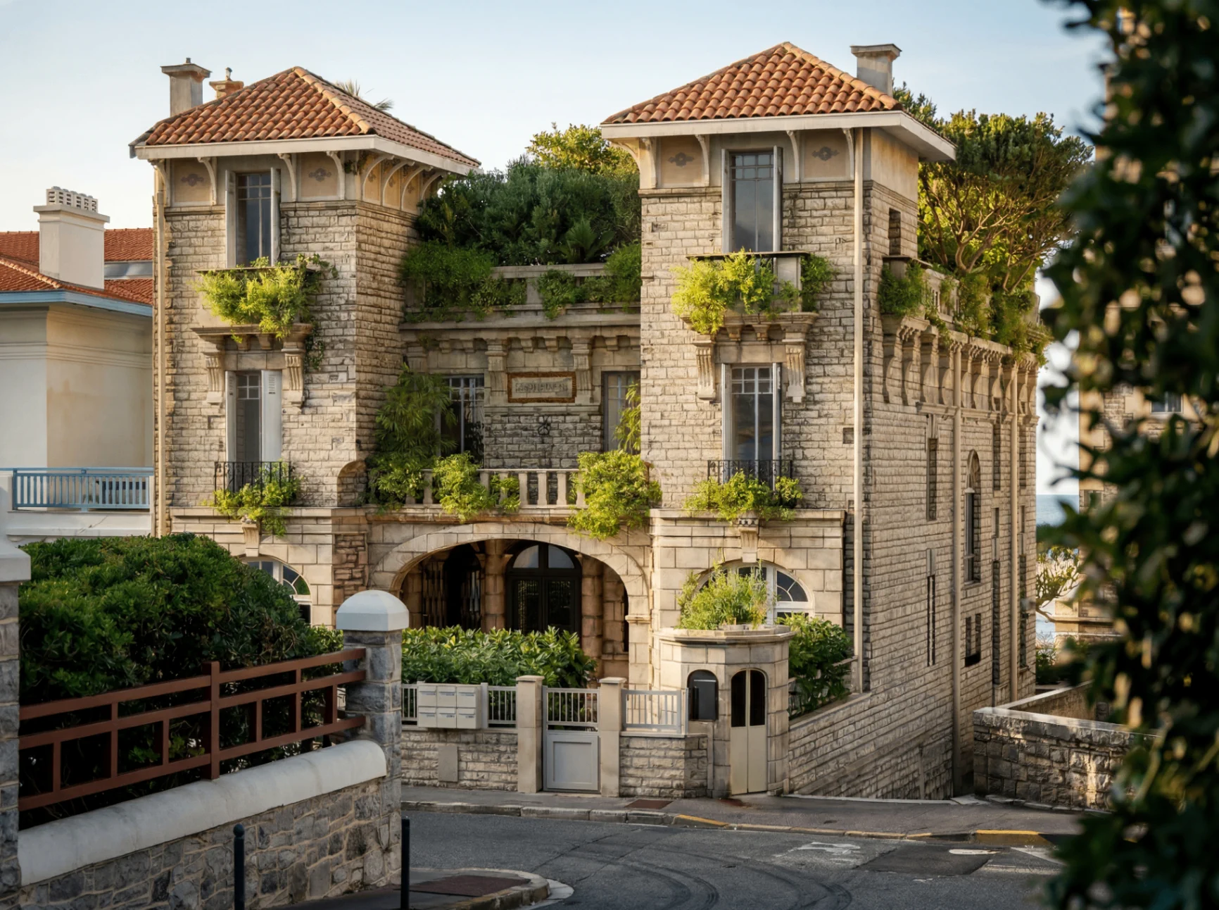 Rendu 3D haut de gamme d'un intérieur architectural moderne